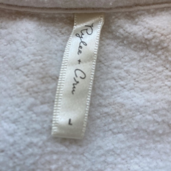 Rylee + Cru Women's Neutral Tie-Dye Sweatshirt | Size L - Picture 9 of 12